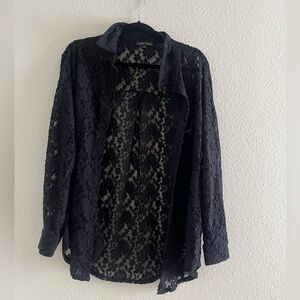 Moa Moa Lace Button Up